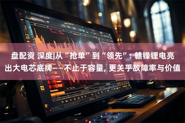 盘配资 深度|从“抢单”到“领先”: 赣锋锂电亮出大电芯底牌——不止于容量, 更关乎故障率与价值